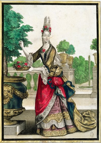 Allegory of Spring by Nicolas Bonnart